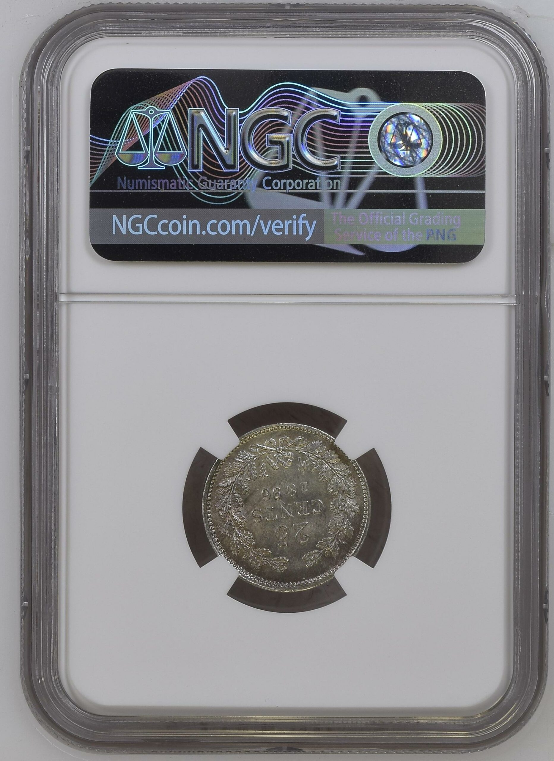 25 cent 1896 MS63 NGC.1 25 cent 1896 MS63 NGC