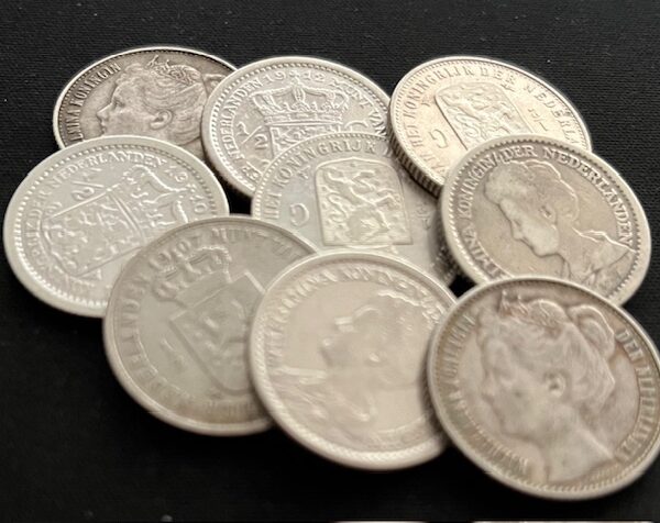 Halve gulden Wilhelmina kroningstype / Hermelijnen mantel type