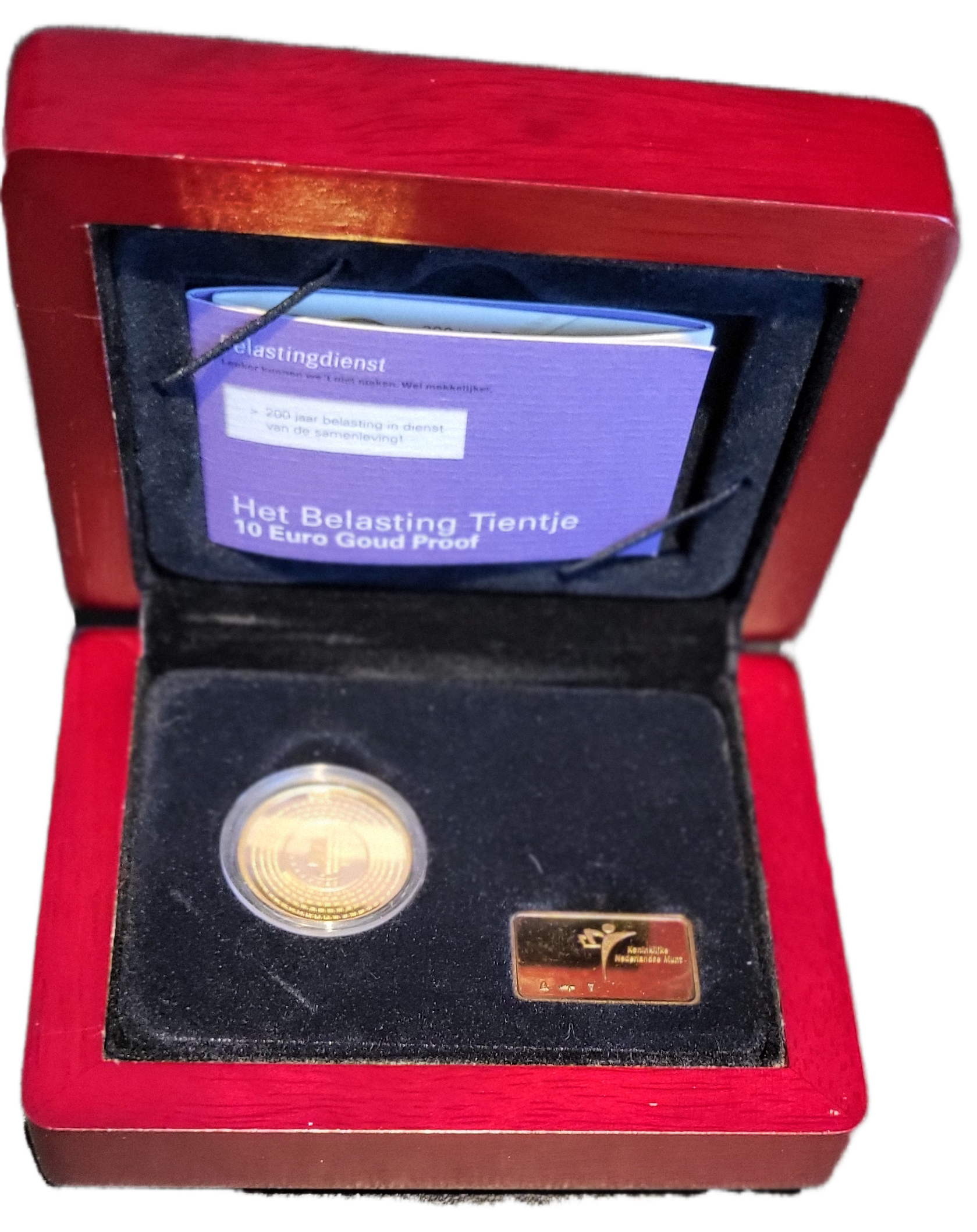 belastingdienst tientje -box 10 euro 2006