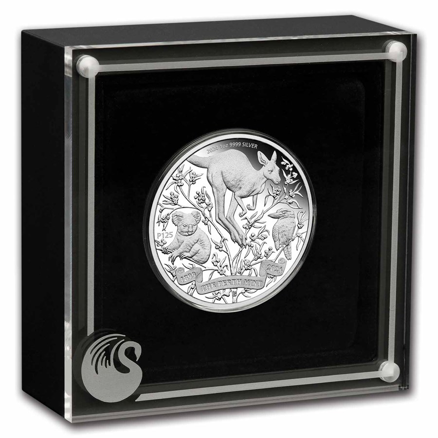 125 anniversary perth mint proof -box 125 year anniversary perth mint