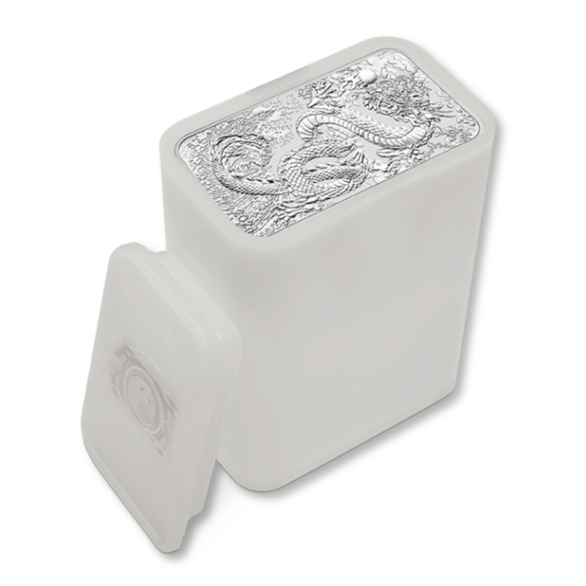 rectangle dragon 2024 zilver - box rectangle dragon