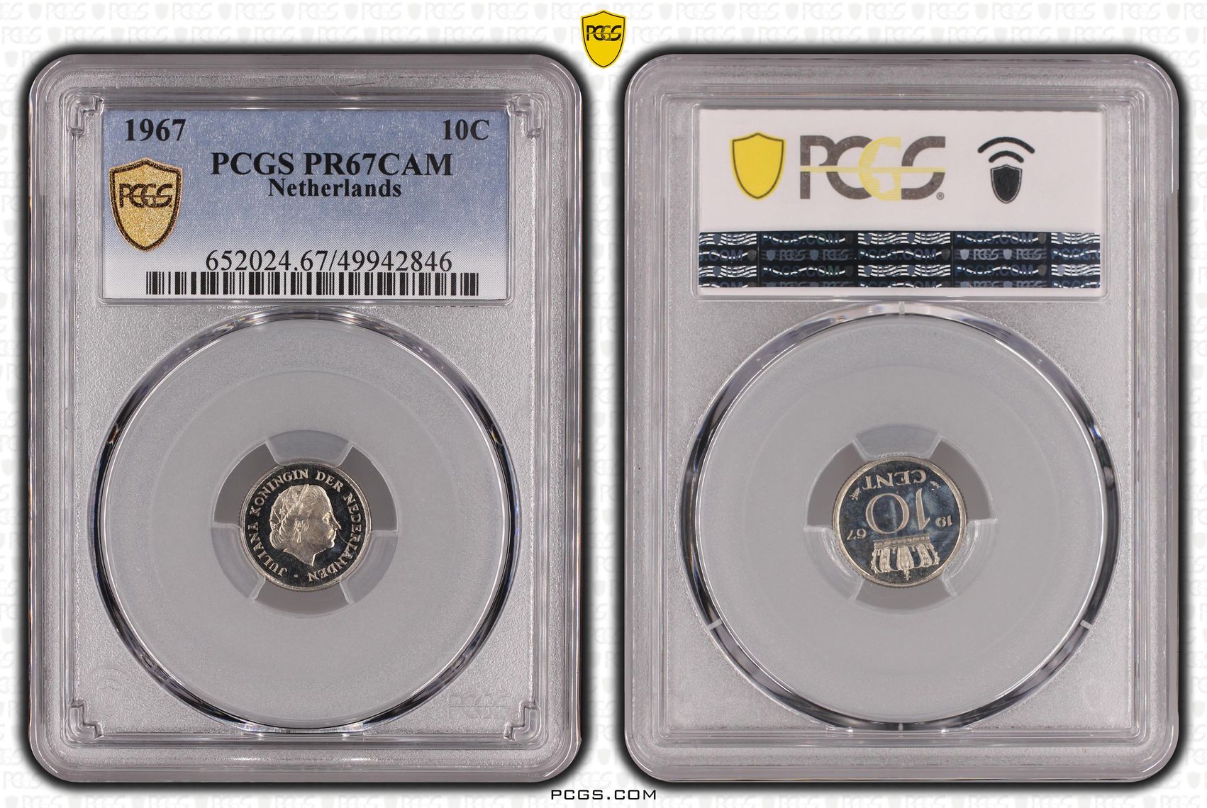 10 cent 1967 Proof PR67 CAM PCGS 10 cent 1967 Proof PR67 CAM PCGS