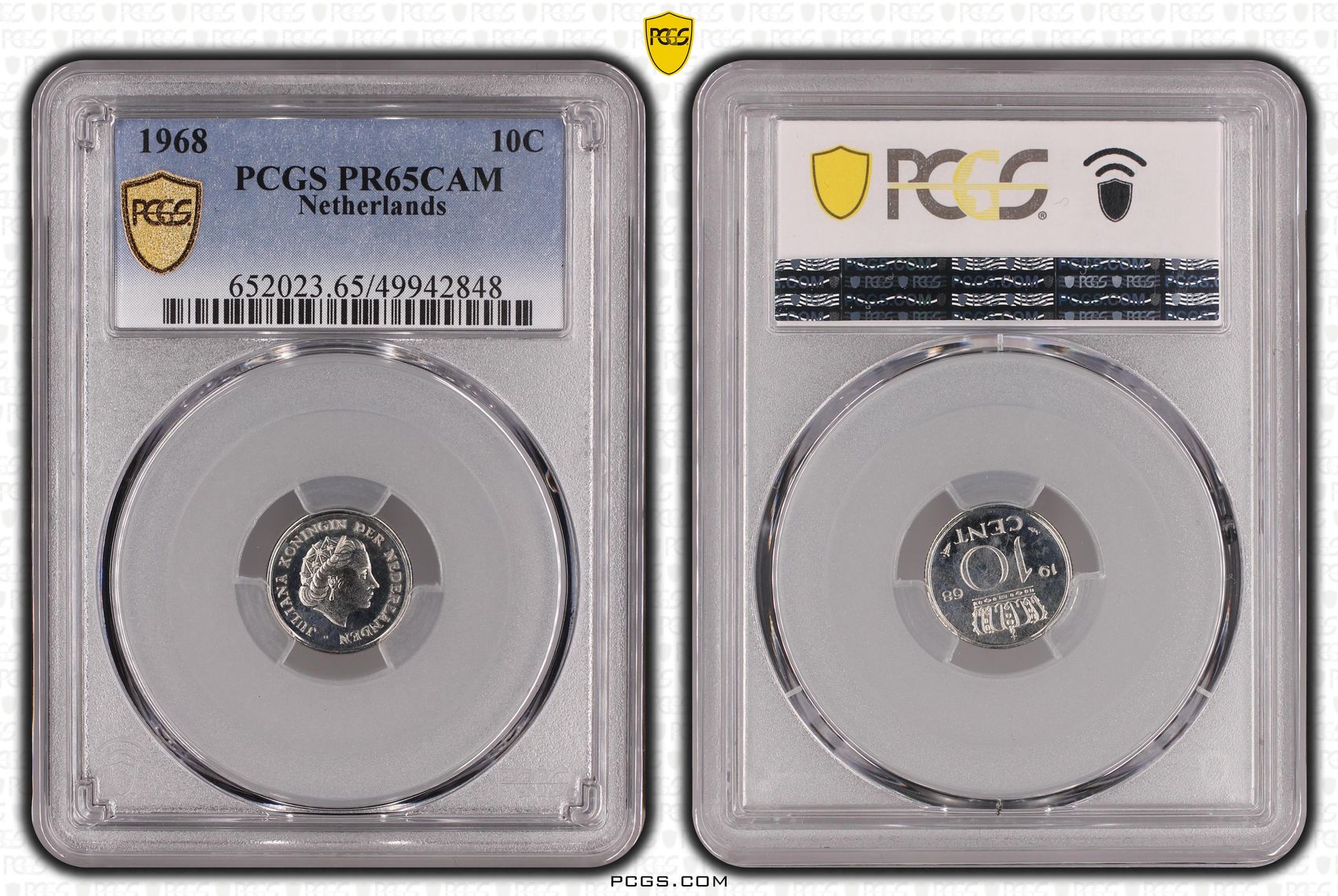 10 cent 1968 Proof PR65 CAM PCGS 10 cent 1968 Proof PR65 CAM PCGS