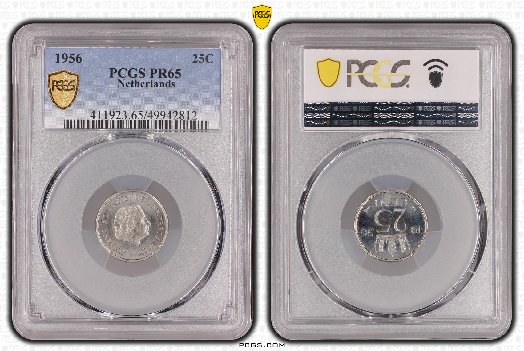 25 cent 1956 Proof PCGS PR65 25 cent 1956 Proof PCGS PR65