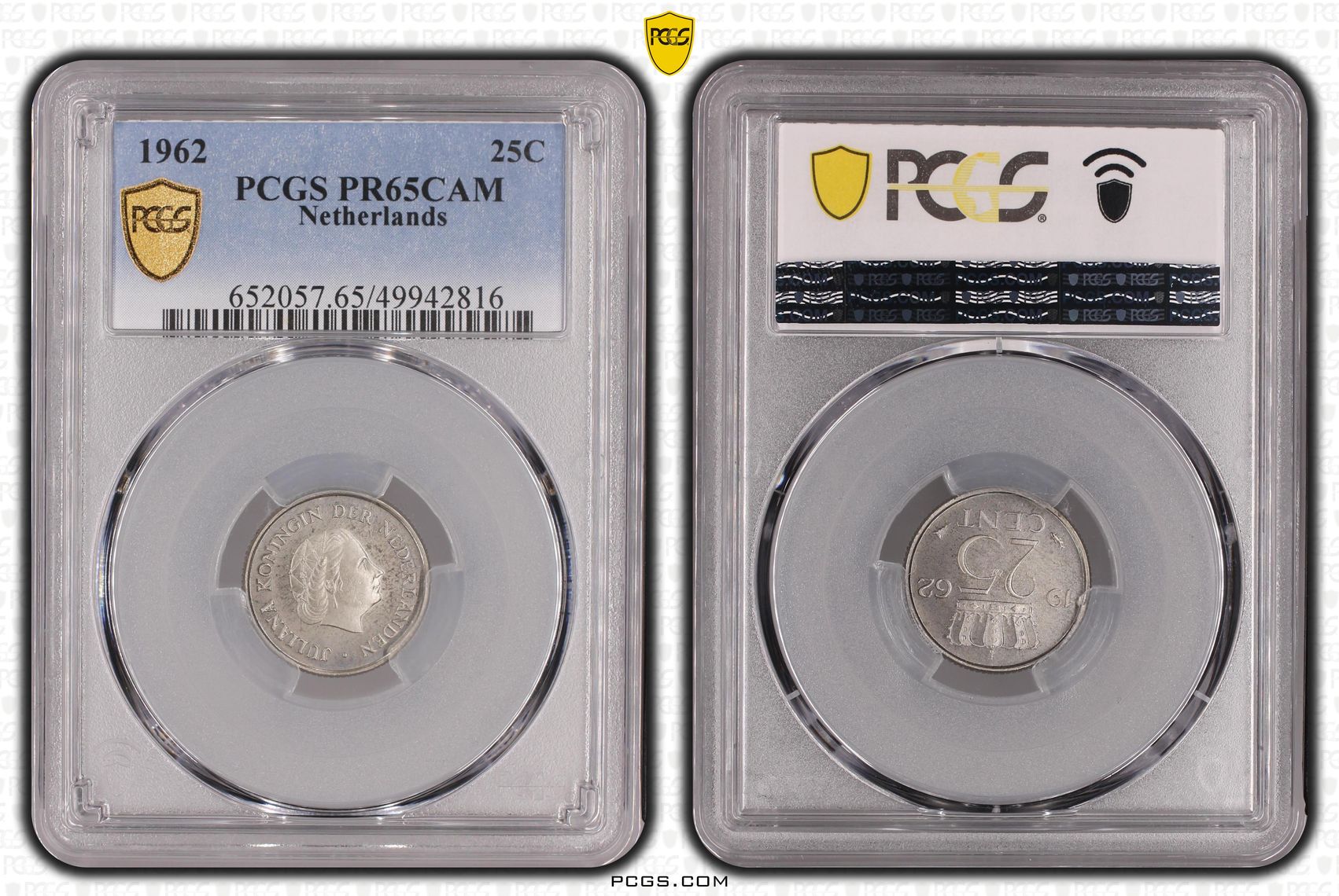25 cent 1962 Proof PCGS PR65 Cam 25 cent 1962 Proof PCGS PR65 Cam