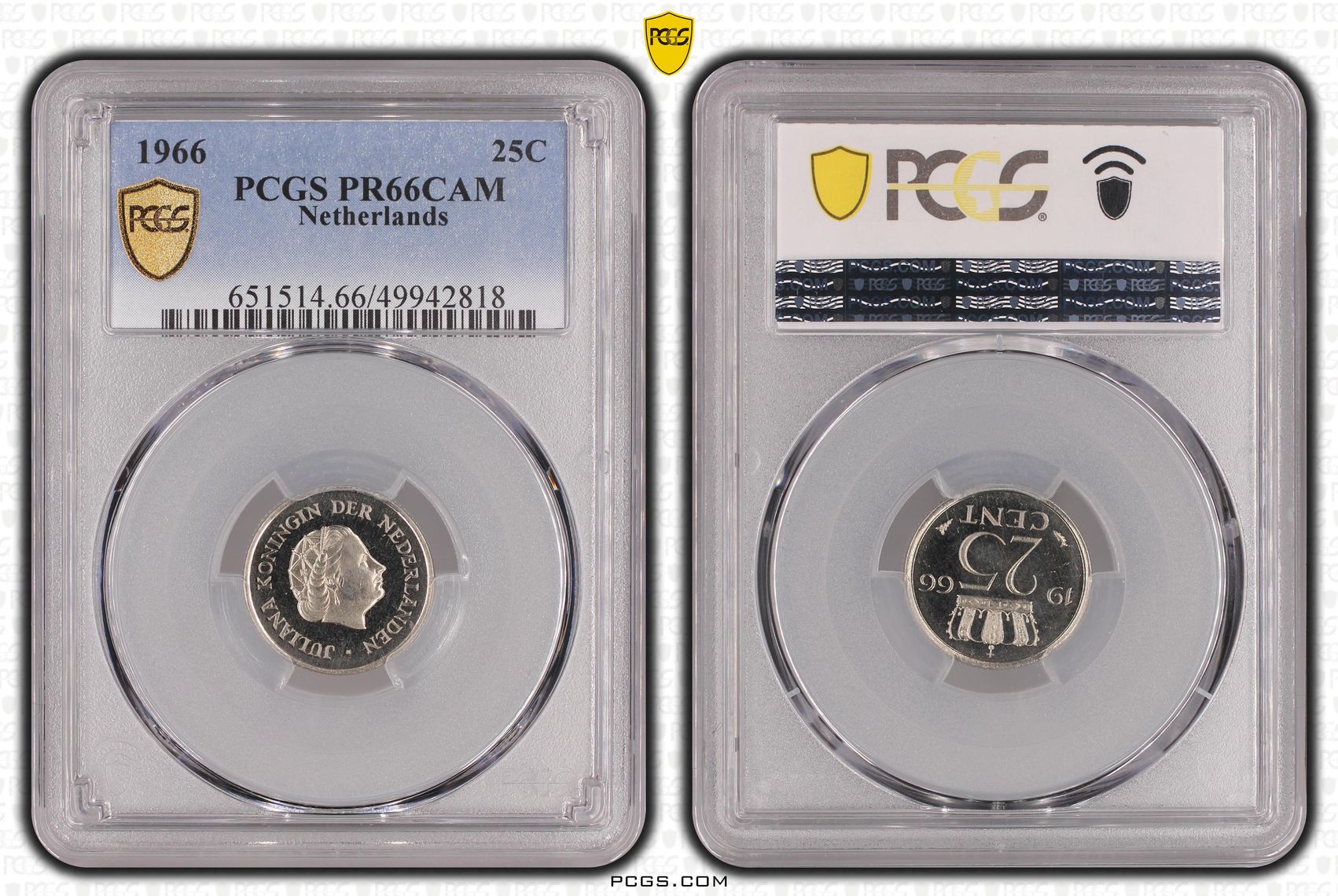 25 cent 1966 Proof PCGS PR66 Cam 25 cent 1966 Proof PCGS PR66 Cam