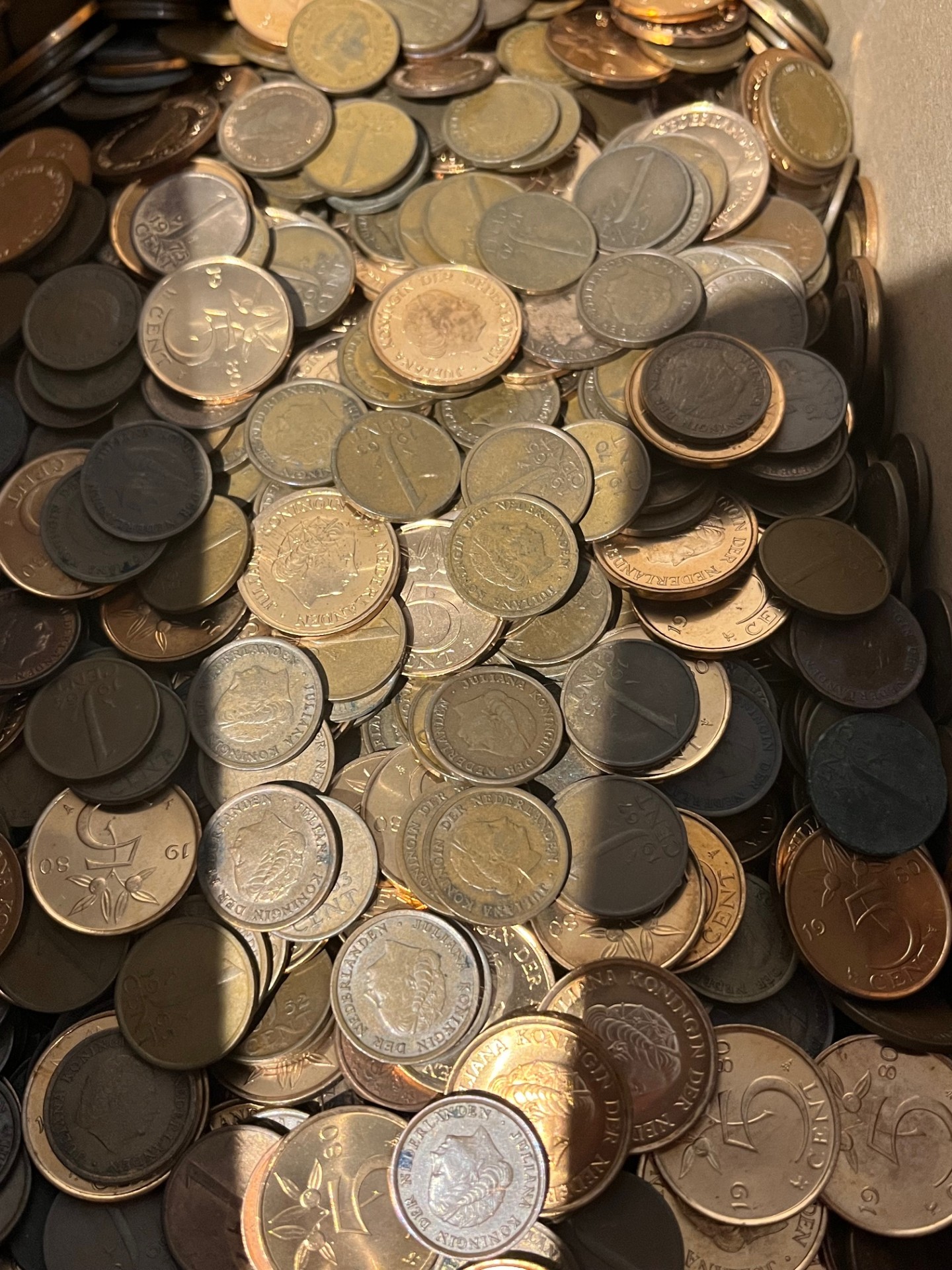 Brinzen cent en stuivers 5 kg Bronzen centen en stuivers 5 kg