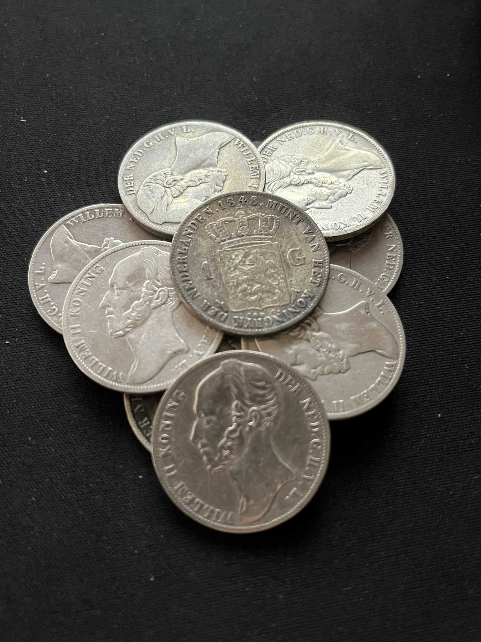 IMG_3231 zilveren Gulden Willem II (1845-1848)