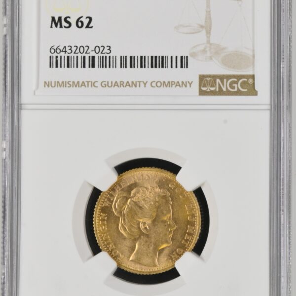 10 gulden 1898 P. Pander MS62