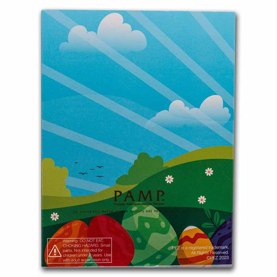 pez bunny 2023 dispenser -back