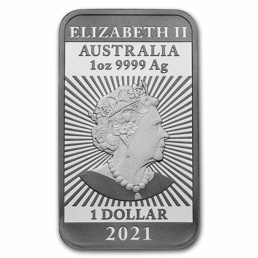 rectangle dragon 2021 proof zilver - back