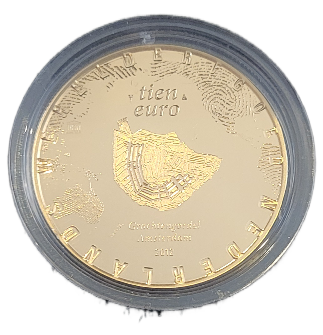 grachtengordel tientje 2012 -front1 10 euro 2012