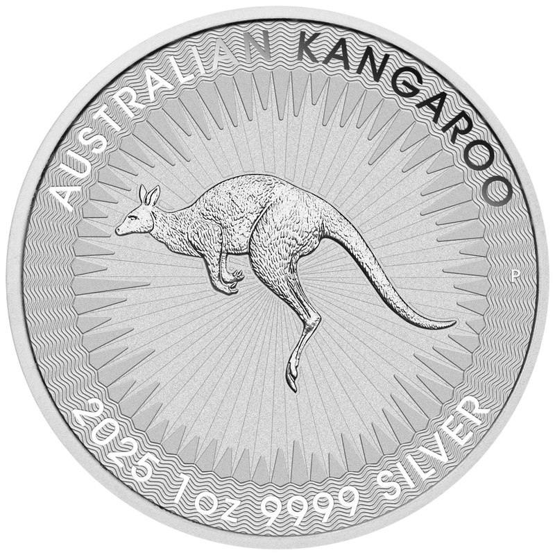 Kangaroo 1 oz 2025 Zilver Kangaroo 1 oz 2025 Zilver