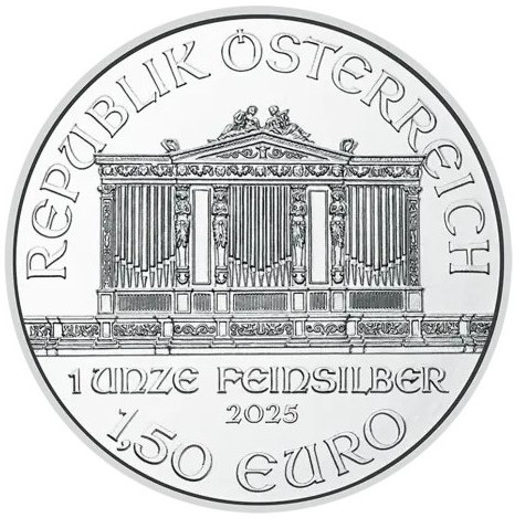 wiener-philharmoniker-2025-1-oz-zilver wiener philharmoniker 1 oz 2025 zilver