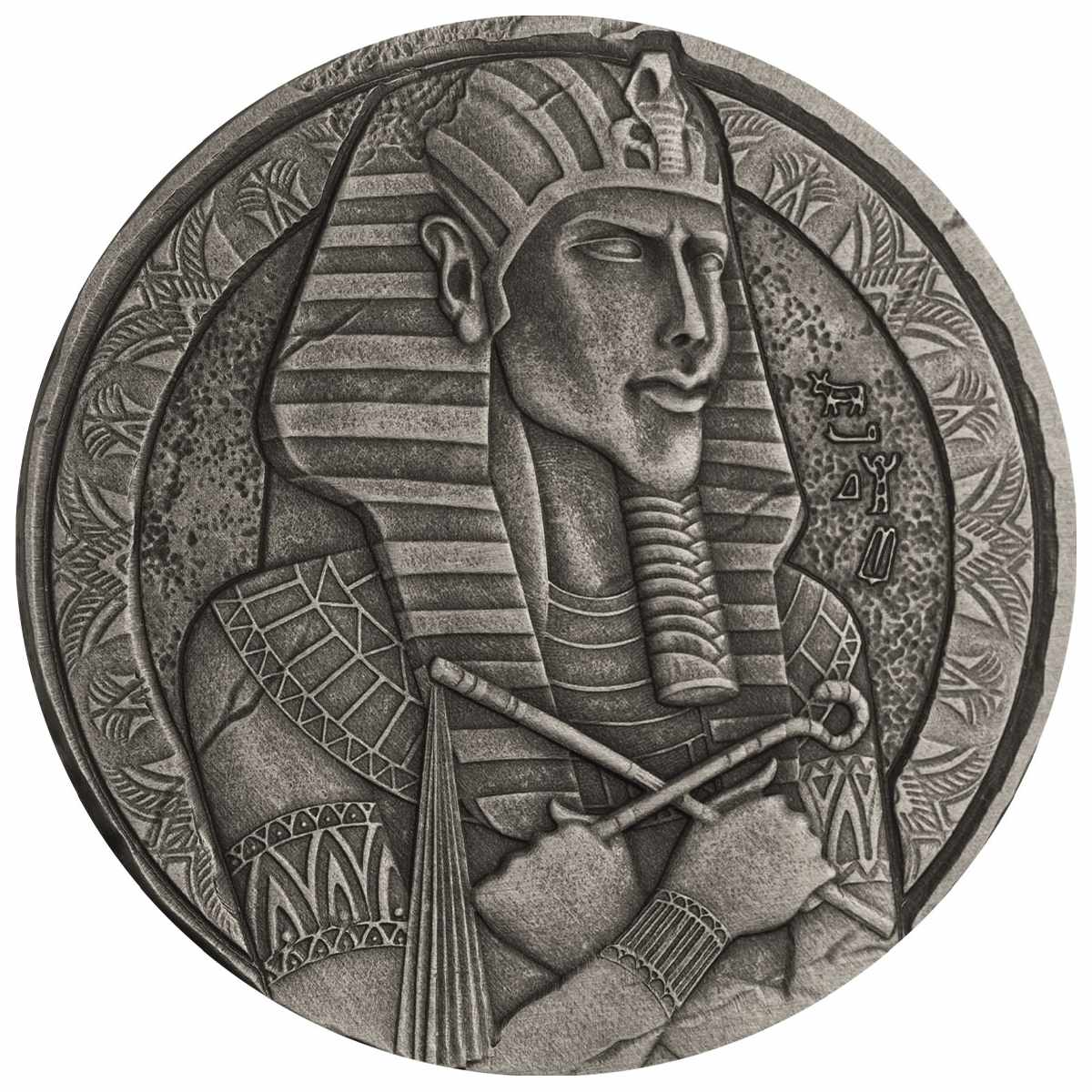 Chad Amenhoteb IV 2 oz 2023 front 101munten Amenhoteb IV