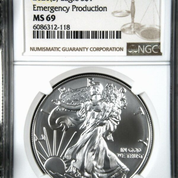 American Eagle 1 oz 2020 S NGC MS69