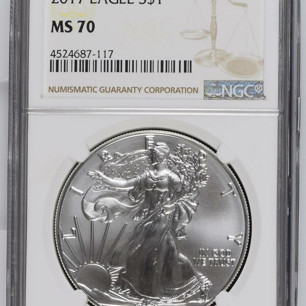 American Eagle 1oz 2017 NGC MS70