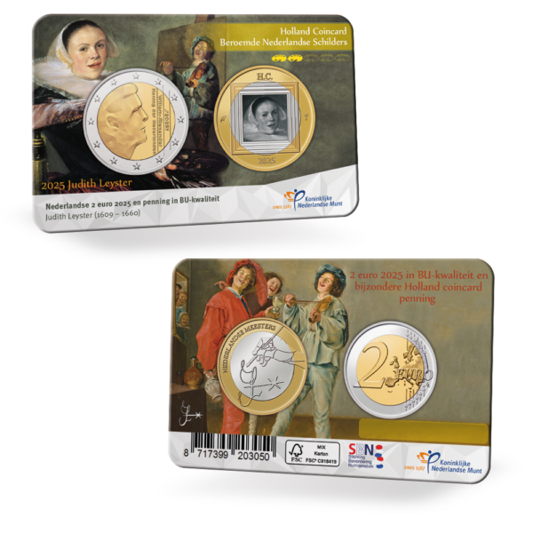Coincard Holland Coin Fair 2025 Judith Leyster