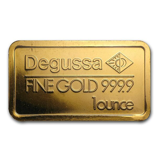 Goudbaar 1 oz Degussa