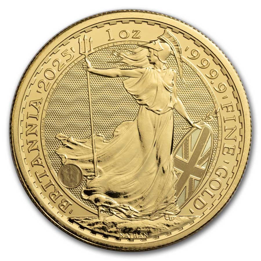 Gouden Britannia 1 oz 2025 Gouden Britannia 1 oz 2025