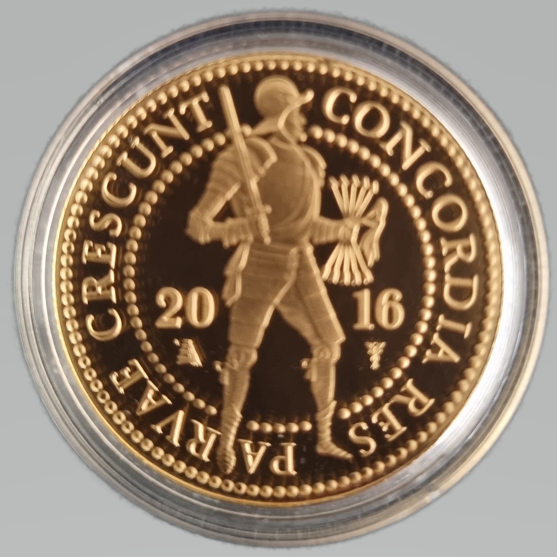 Gouden dubbele dukaat 2016 front 101munten Dubbele Gouden Dukaat 2016
