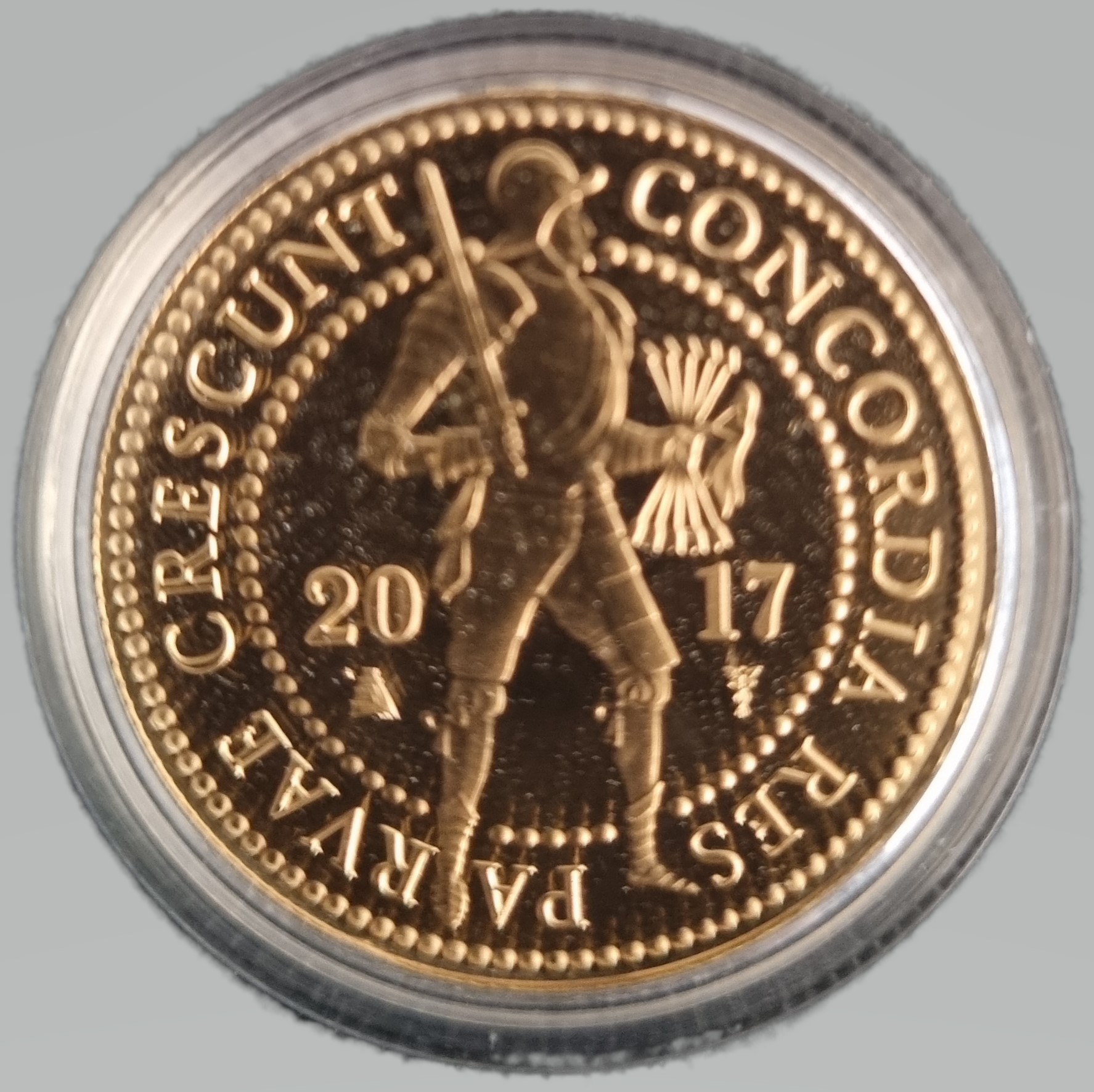 Gouden dubbele dukaat 2017 front 101munten Dubbele Gouden Dukaat 2017