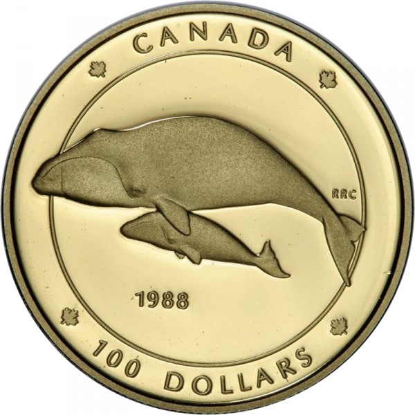 canada 100 dollar 1988 Bultrug