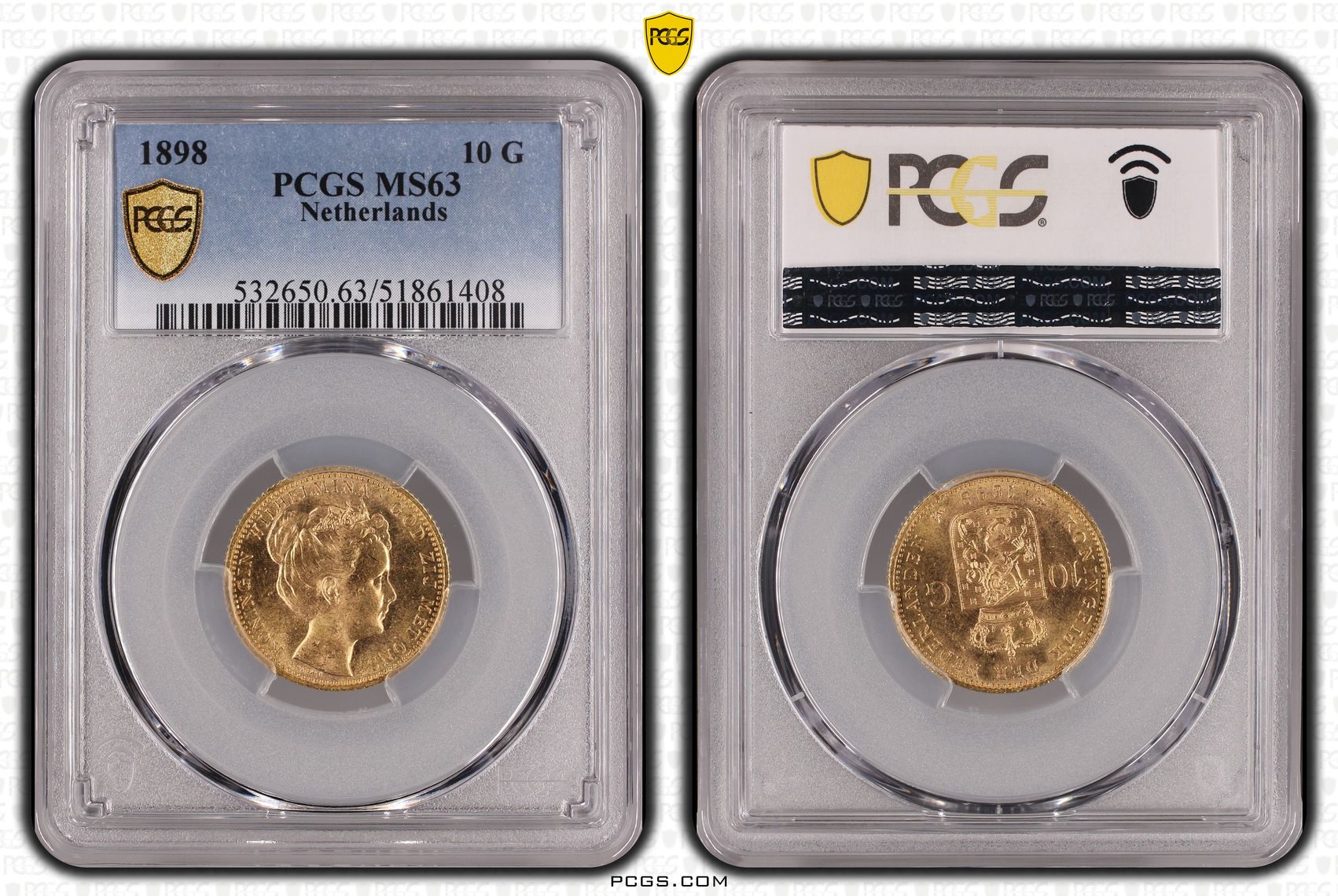 10 gulden 1898 MS63 m.p. 10 gulden 1898 MS63 m.p.