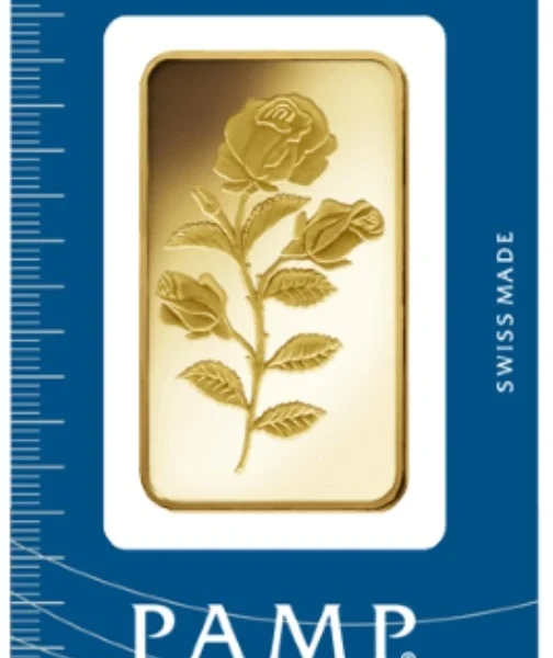 100 gram Goudbaar Pamp Suisse Roos