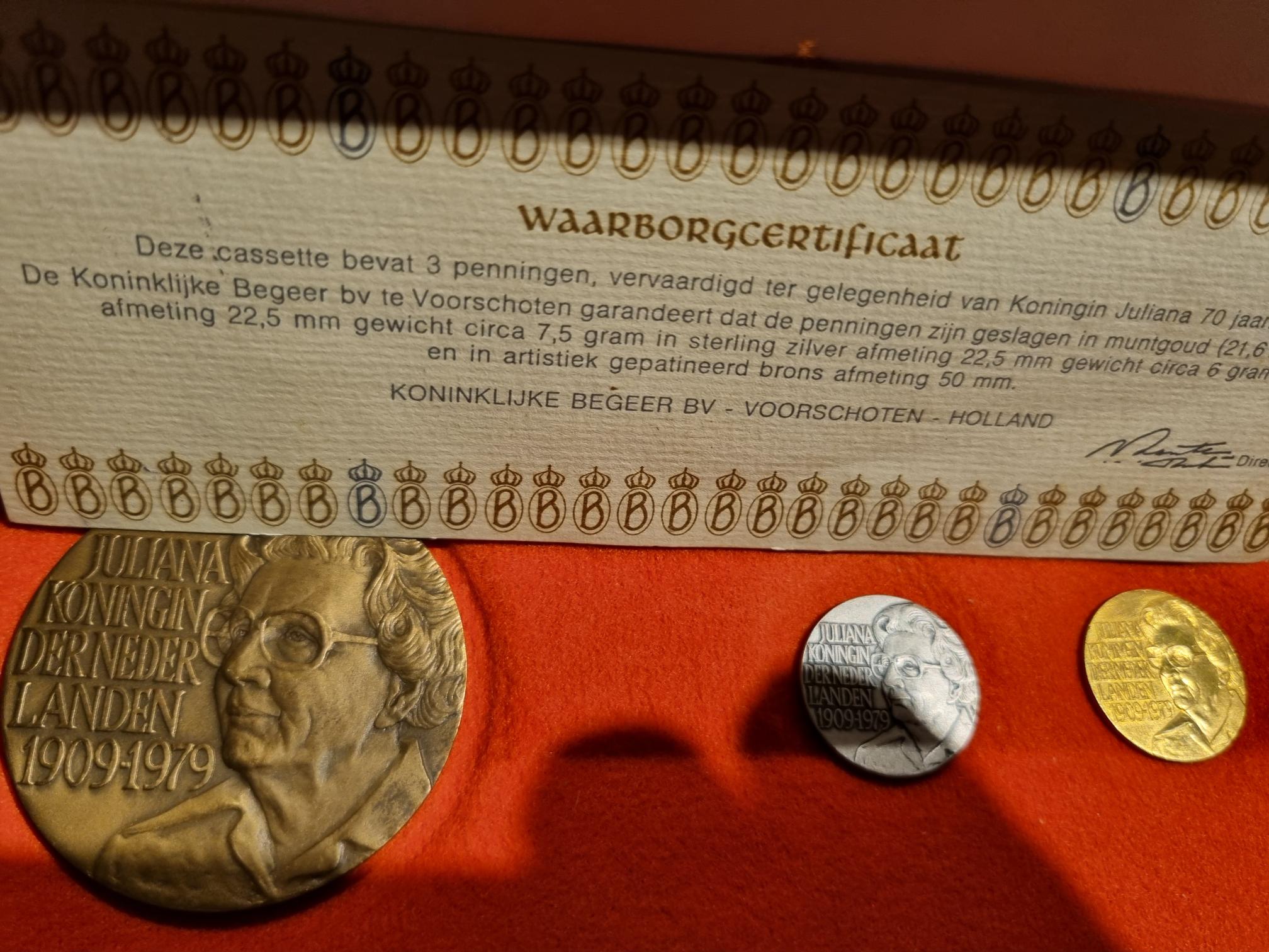 1000078730 Begeerset 1979 70 jaar Juliana