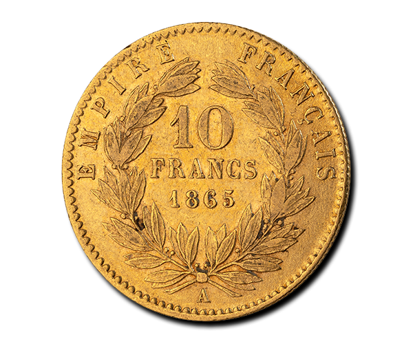 10 francs napoleon III