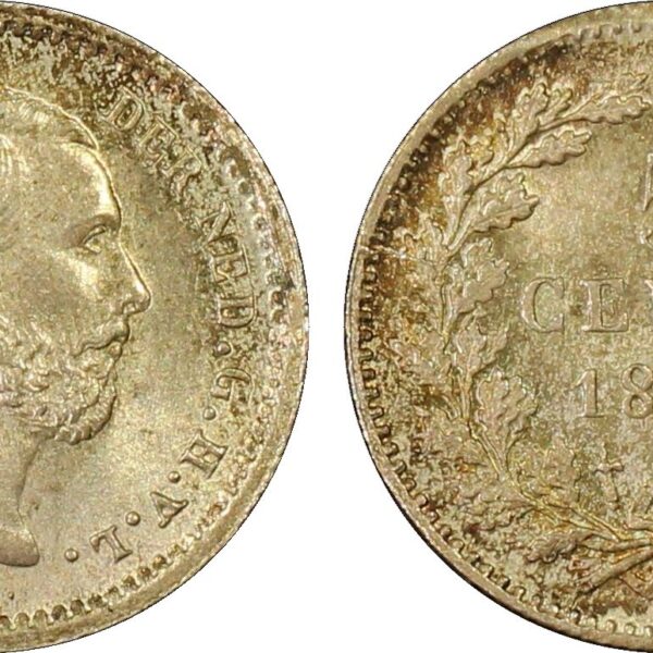 5 cent 1869 MS66+ PCGS