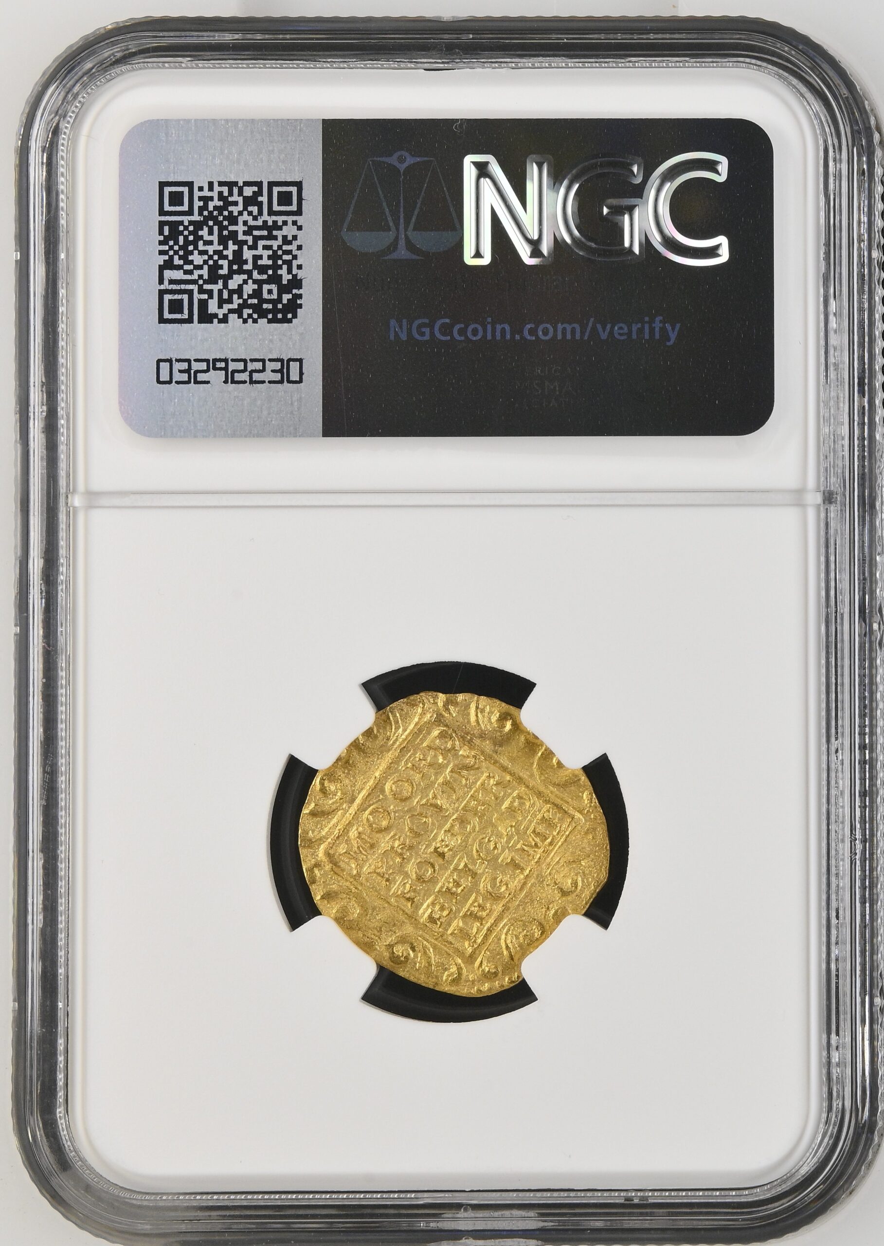 Gouden Dukaat 1717 MS63 NGC VOC Shipwreck Akerdam.2