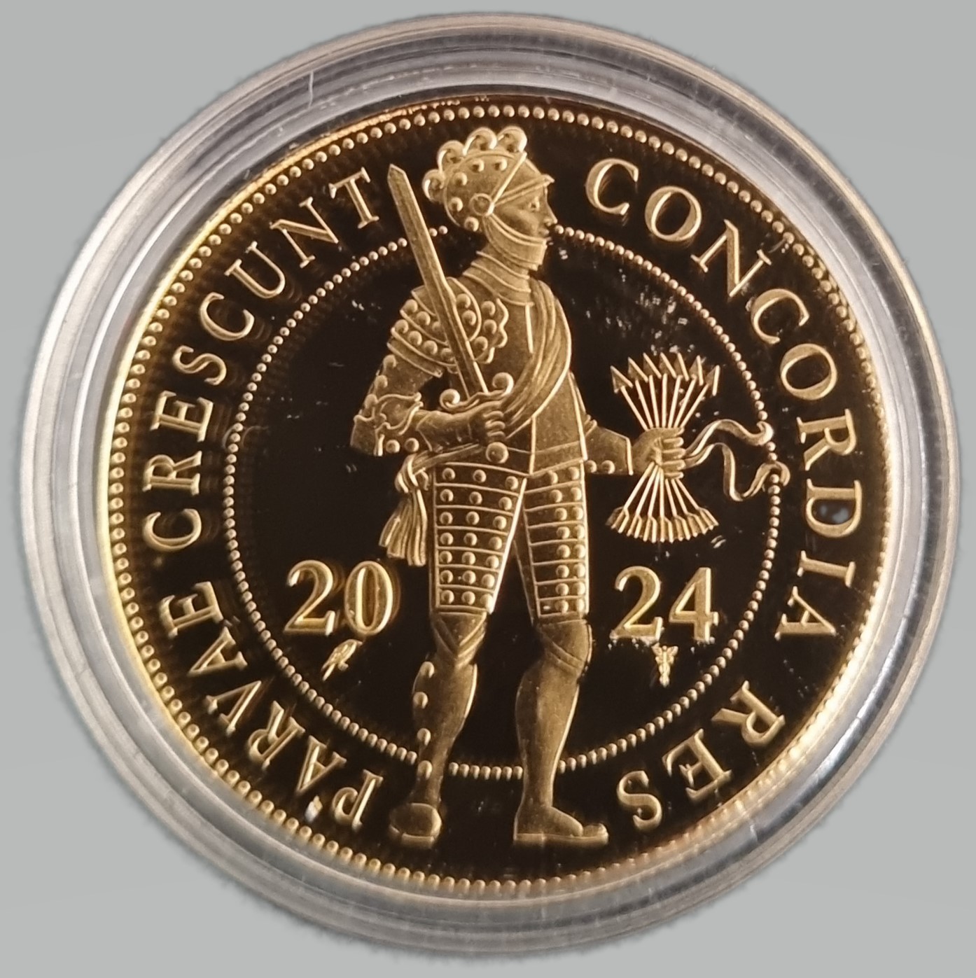 Gouden dubbele dukaat 2024 front 101munten Dubbele Gouden Dukaat