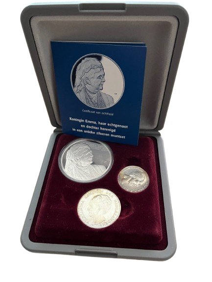 Herdenkingsset Koningin Emma