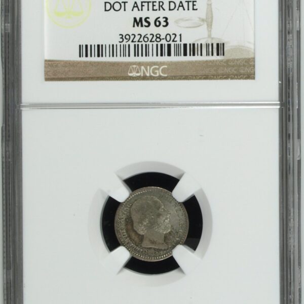 10 cent 1881 NGC MS63