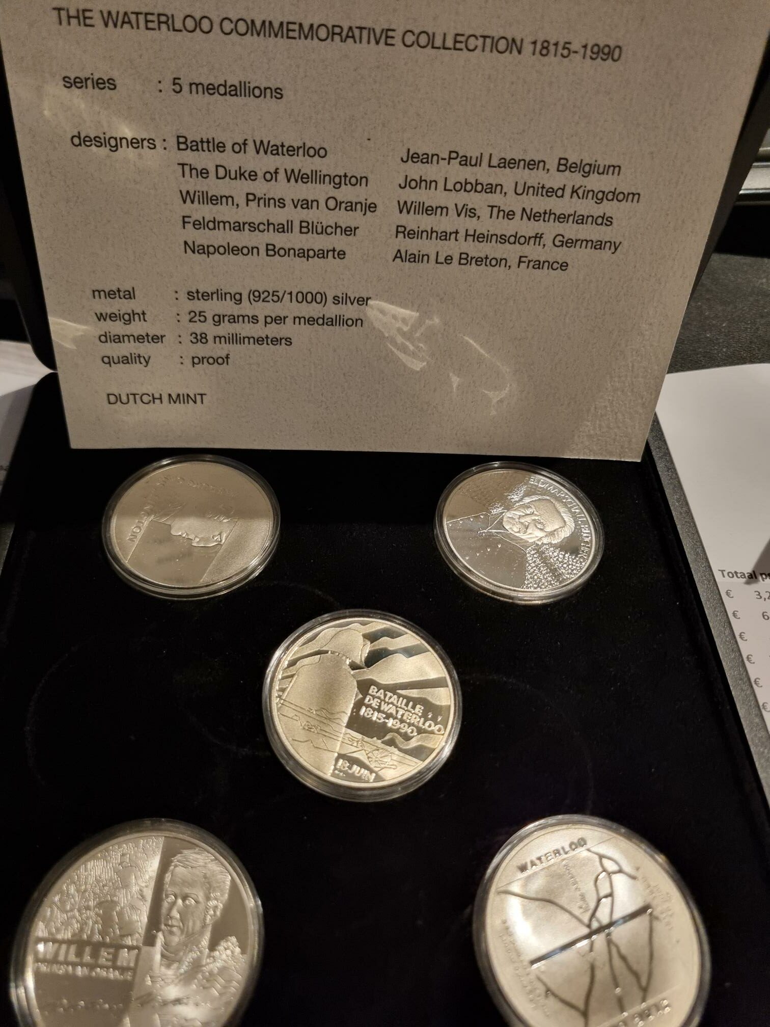 Slag bij Waterloo set Slag bij Waterloo set