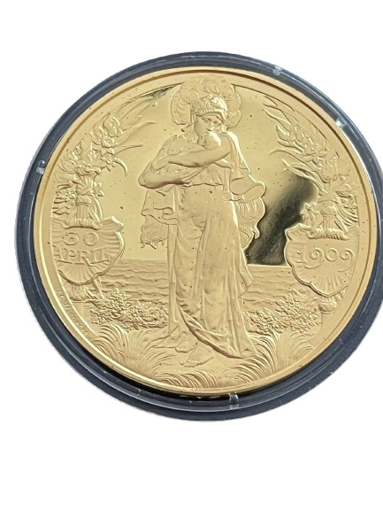 Gouden Geboortepenning Juliana