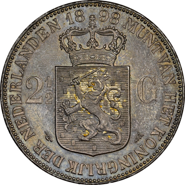 2 1/2 gulden 1898 Proof