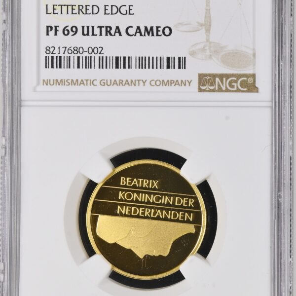 Gouden gulden 2001 PF69 UCAM NGC