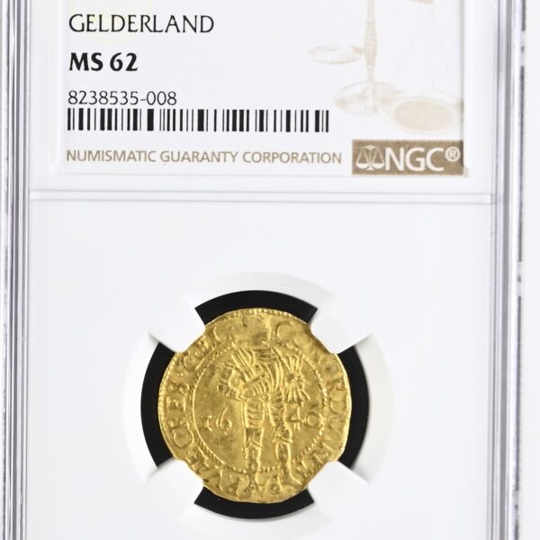 Gelderland Gouden Dukaat 1640 MS62 NGC