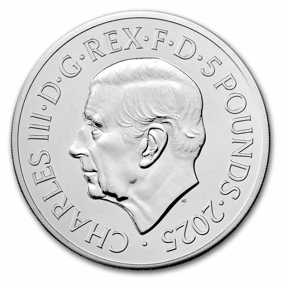 Tudor Beast 2 oz Queens Panther 2 oz 2025 back 101munten Queen's Panther 2 oz 2025