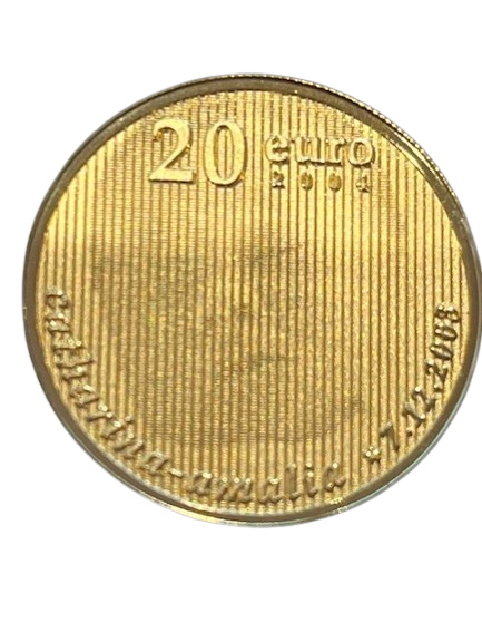 20 euro 2004 geboorte munt Amalia