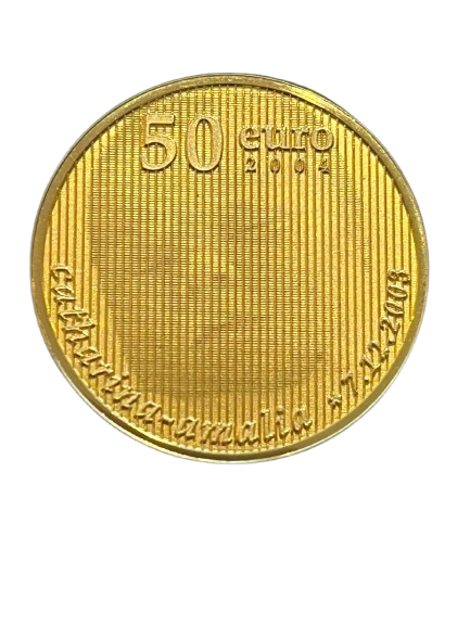 Gouden 20 euro 2004 Los : Geboortemunt prinses Amalia