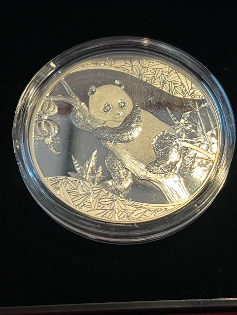 Chinese Panda 2 x 50 gram 2025 WMF Berlin Set.3