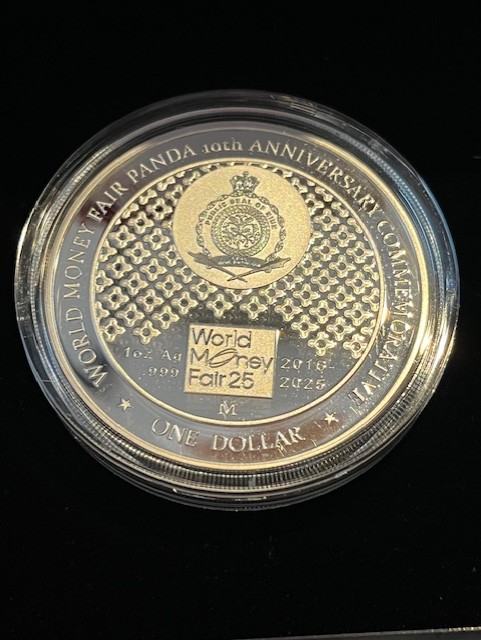 Chinese Panda 2 x 50 gram 2025 WMF Berlin Set.4 Chinese Panda 2 x 50 gram 2025 WMF Berlin Set