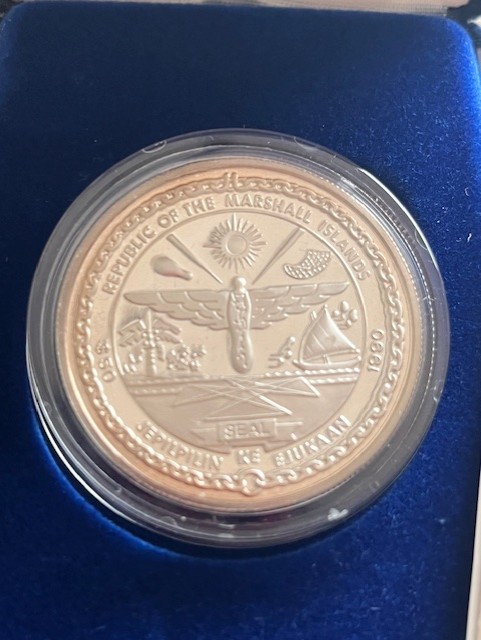 Marshall Islands 1 oz 1999 (50th Anniversary-Battle of Britain).1