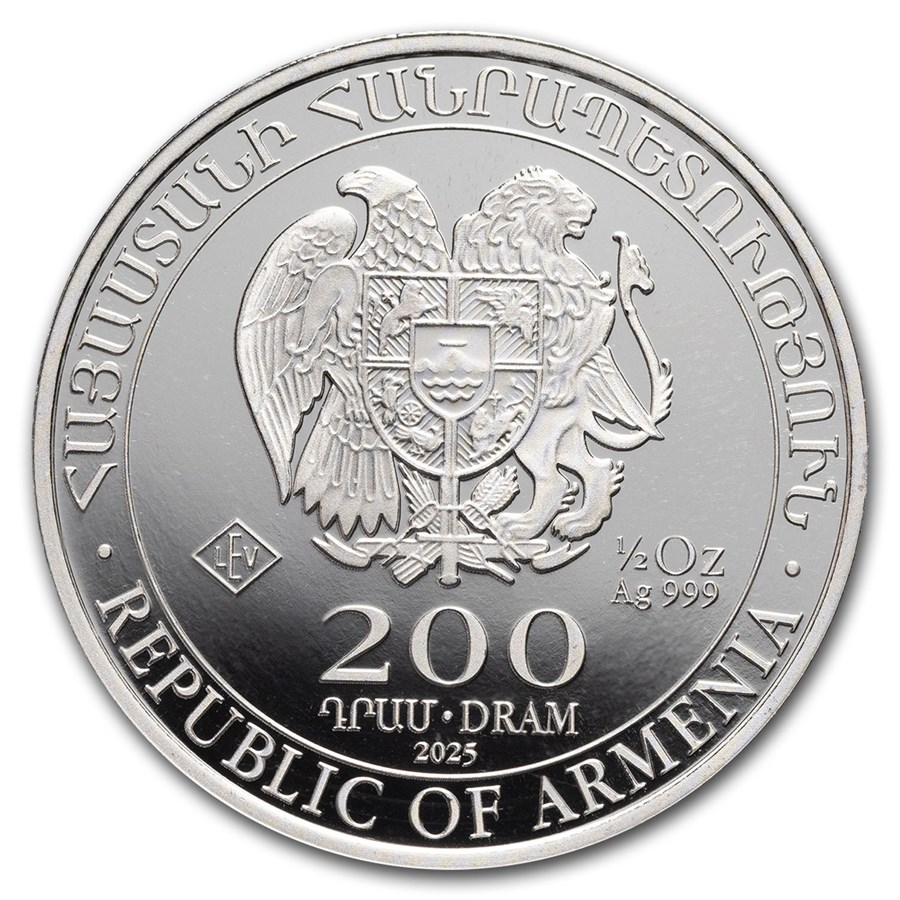 Noah Ark 0.5oz 2025 back 101munten Noah Ark 1/2 oz 2025