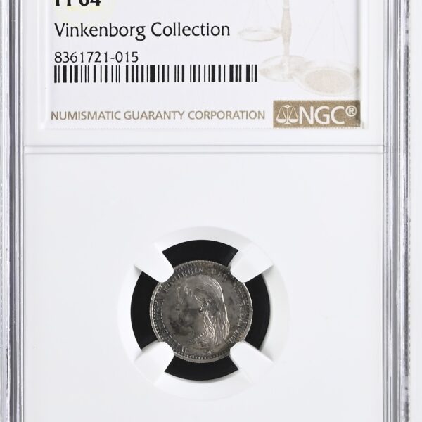10 cent 1892 Proof PF64 NGC Ex Vinkenborg Collectie