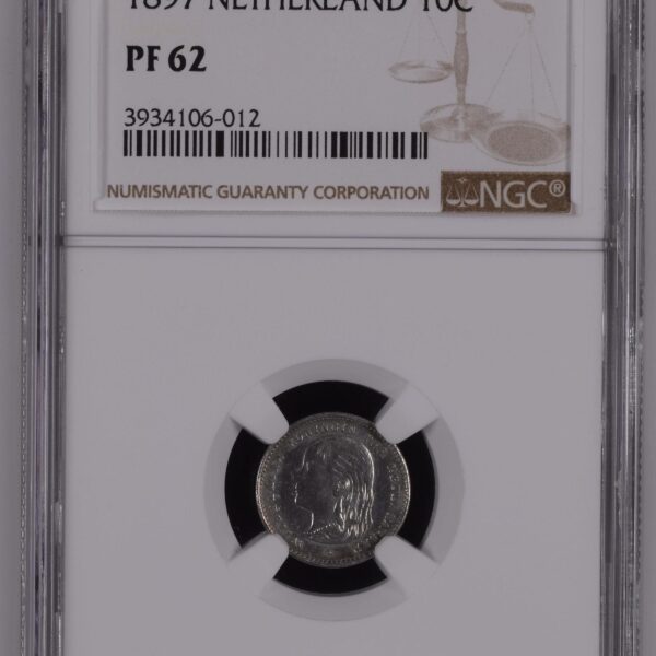 10 cent 1897 Proof PF62 NGC